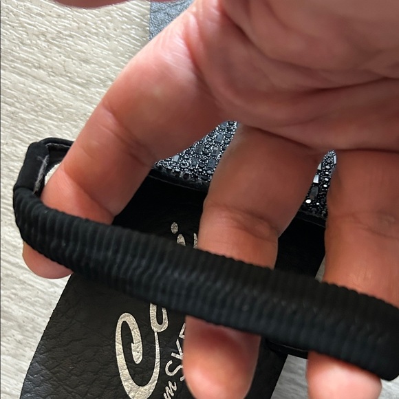 Skechers Black Women's Sandals (NWOT) - Picture 8 of 9